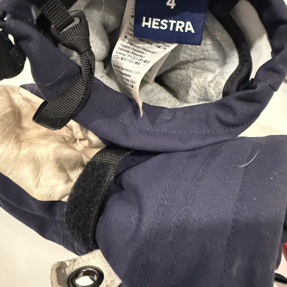 Kids Hestra Ski Mittens - Picture 4 of 4
